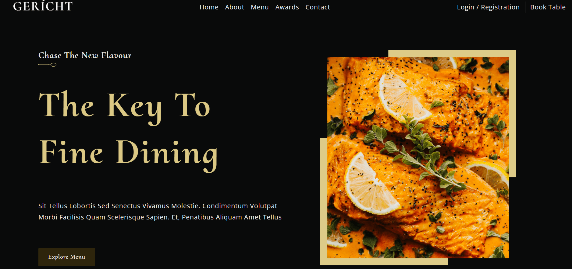 Restaurant Website